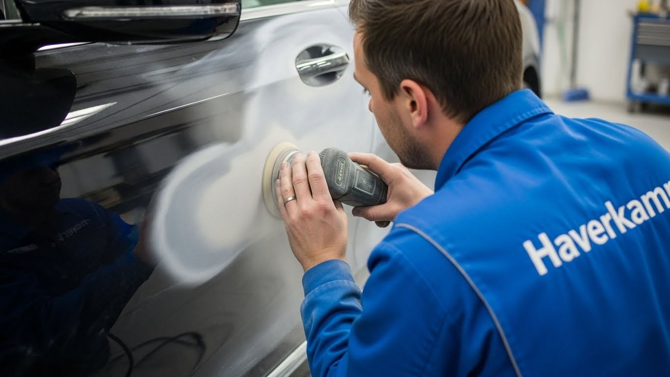 ارالة الصبغ القديم لتركيب الصبغ الجديد مع شركة هافركامب