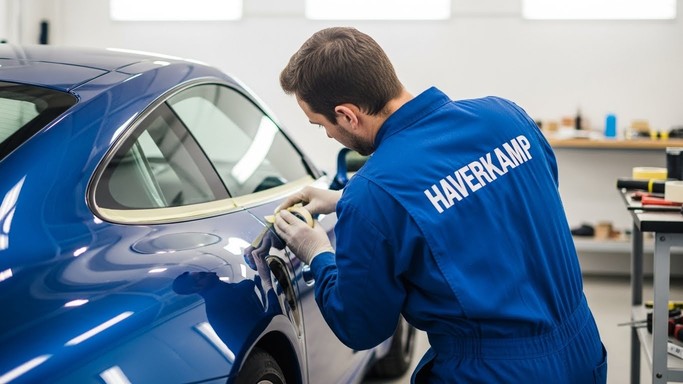 تغطية الاجزاء البلاستيكية لعمل الصبغ